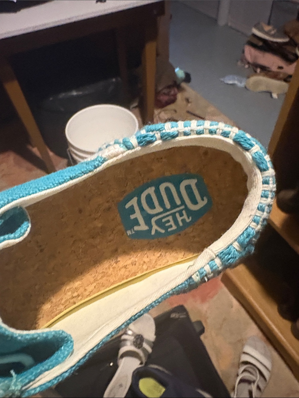 Women’s Teal Can - Picture 2 of 8